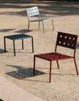 HAY Balcony Lounge Chair - OHNE Armlehne - dark Forest - Ausstellungsstück