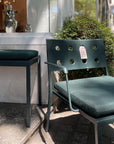 HAY Balcony Lounge Chair - MIT Armlehne - dark Forest - Ausstellungsstück