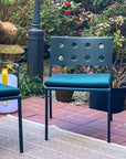 HAY Balcony Lounge Chair - OHNE Armlehne - dark Forest - Ausstellungsstück
