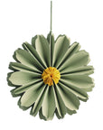 Storefactory Blomsterhult Papierblume zweifarbig grün/gelb