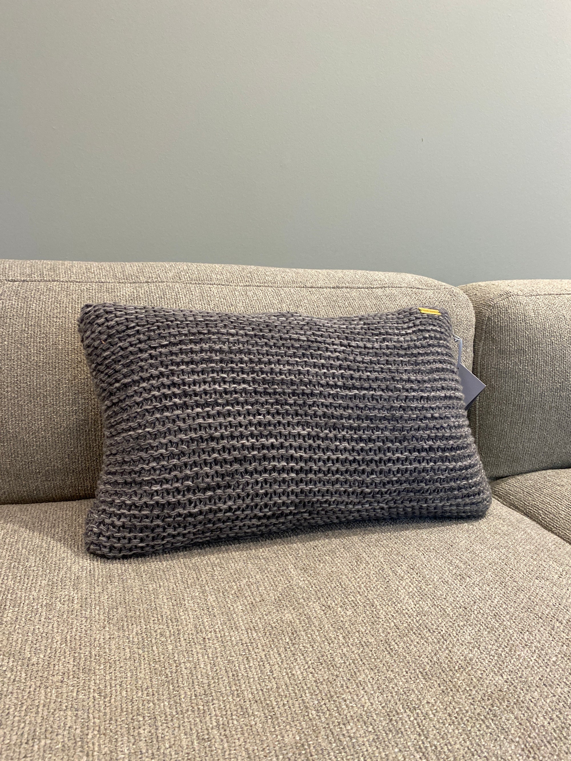 Dahlenburg Cushion WAVE - Anthrazit - 30x50 cm