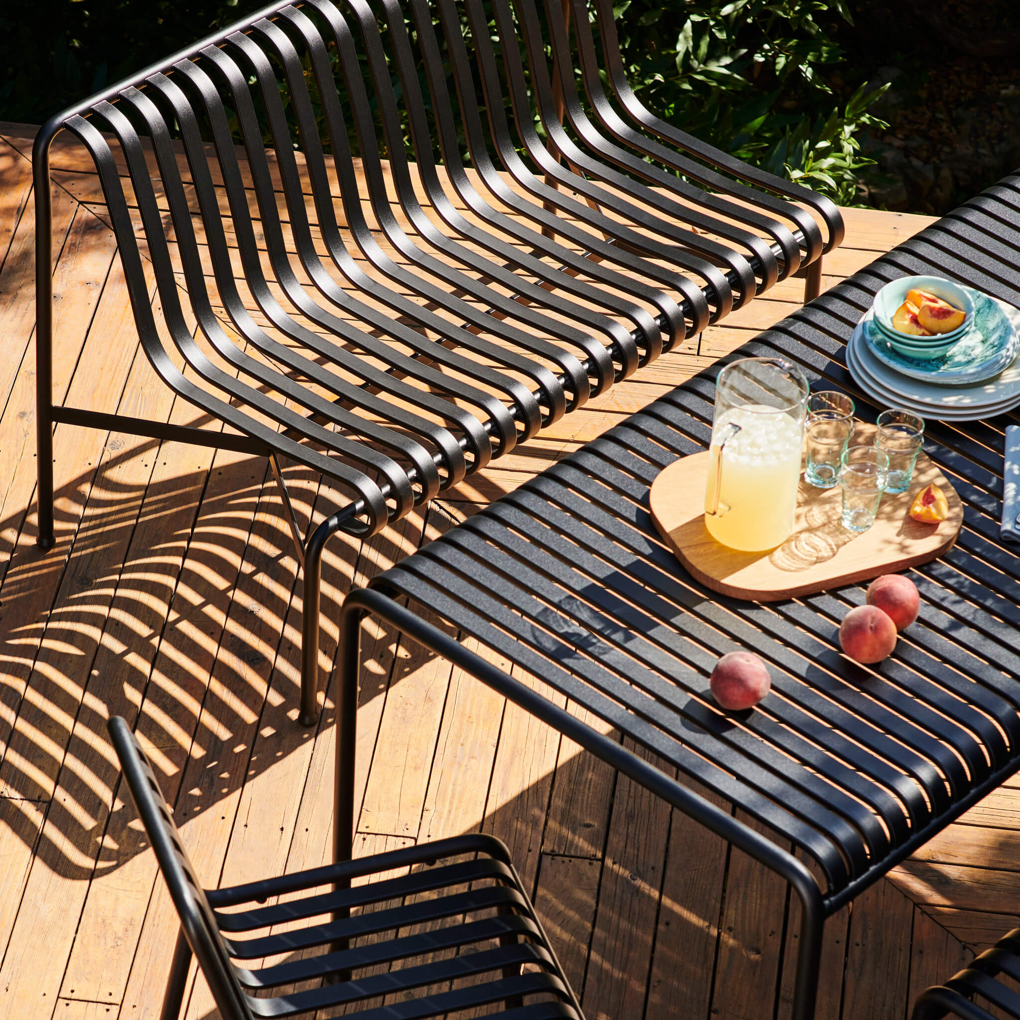 HAY Palissade Dining Bench thehomestory