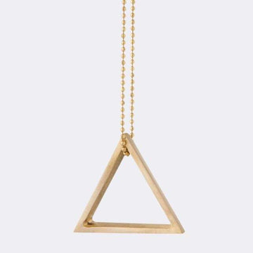 ferm Living Brass Ornament Triangle