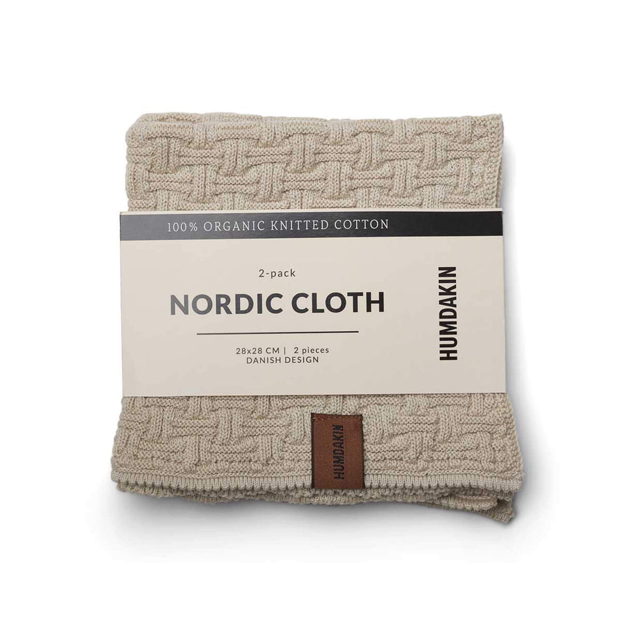 Humdakin Spültuch Nordic Cloth gestrickt 2er-Pack