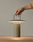 AUDO Ray Table Lamp - USB - Dusty Green
