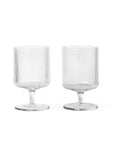 ferm LIVING Ripple Wine Glasses - Set of 2 - Clear
