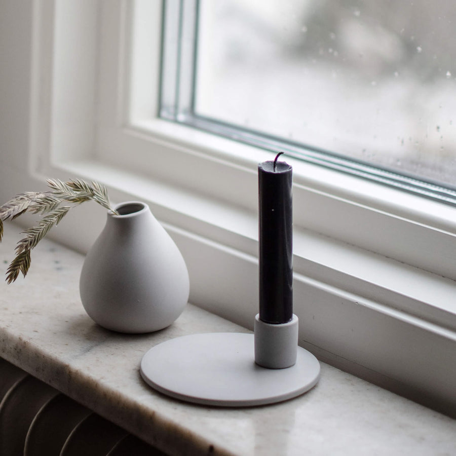 Storefactory Källa Ceramic Vase - small tall white